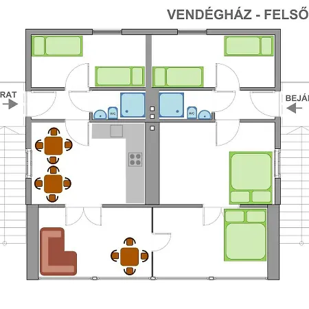 Bauer Vendeghaz Apartment
